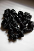 Silk Scrunchie - Black -