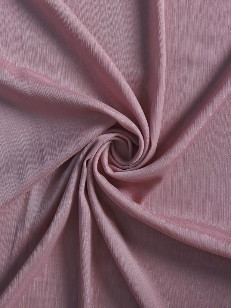 Glitter Georgette - Nude Pink -