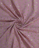 Gold Foil Georgette Hijab - Nude Pink -