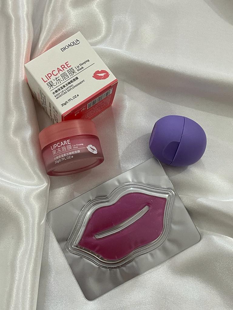 Luxury Moisture Replenishing Lip Care Kit - Bundle of 3 -