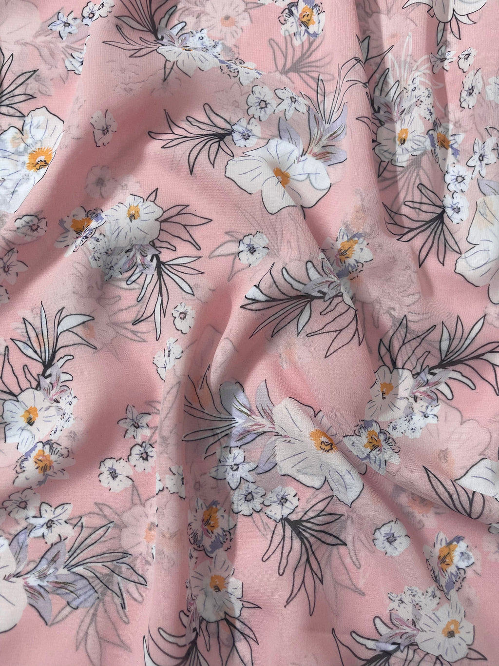 Floral Georgette - Ethereal Edge -