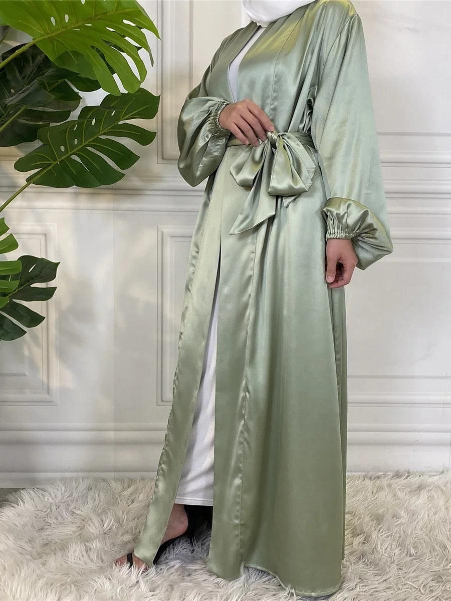 Luxury Silk Kimono - Mint -