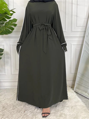 Classic Maxi Abaya - Olive -