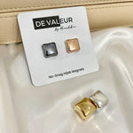 Metallic Square Hijab Magnets -