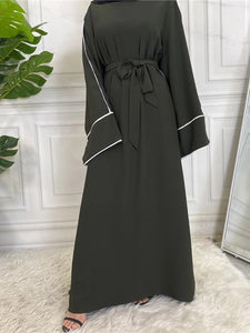 Classic Maxi Abaya - Olive -