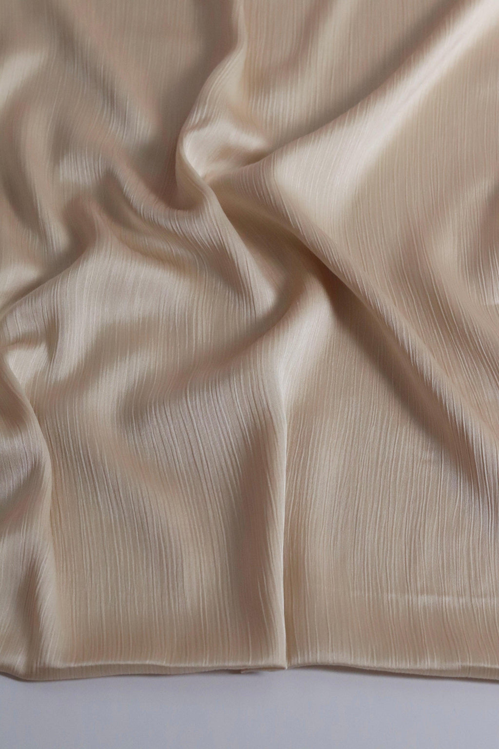 Signature Textured Satin - Soft Gold -