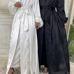 Luxury Silk Kimono - Black -
