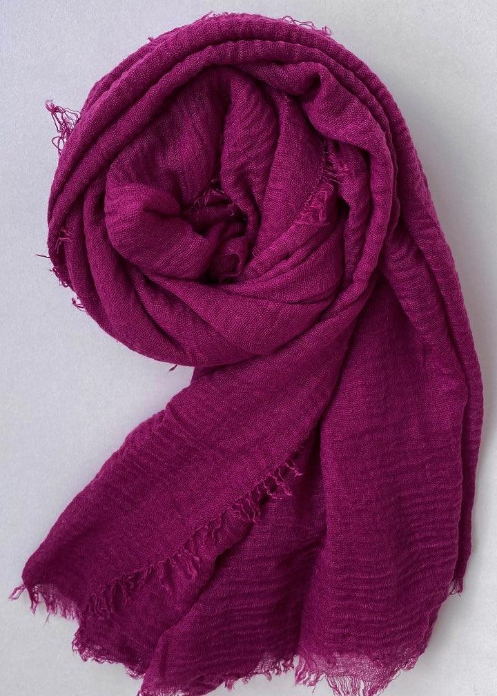 Premium Crimp Viscose - Plum -
