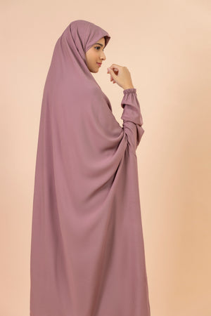 Full Coverage Namaz Chadar - Deep Mauve