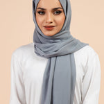 XL Georgette - Steel Grey