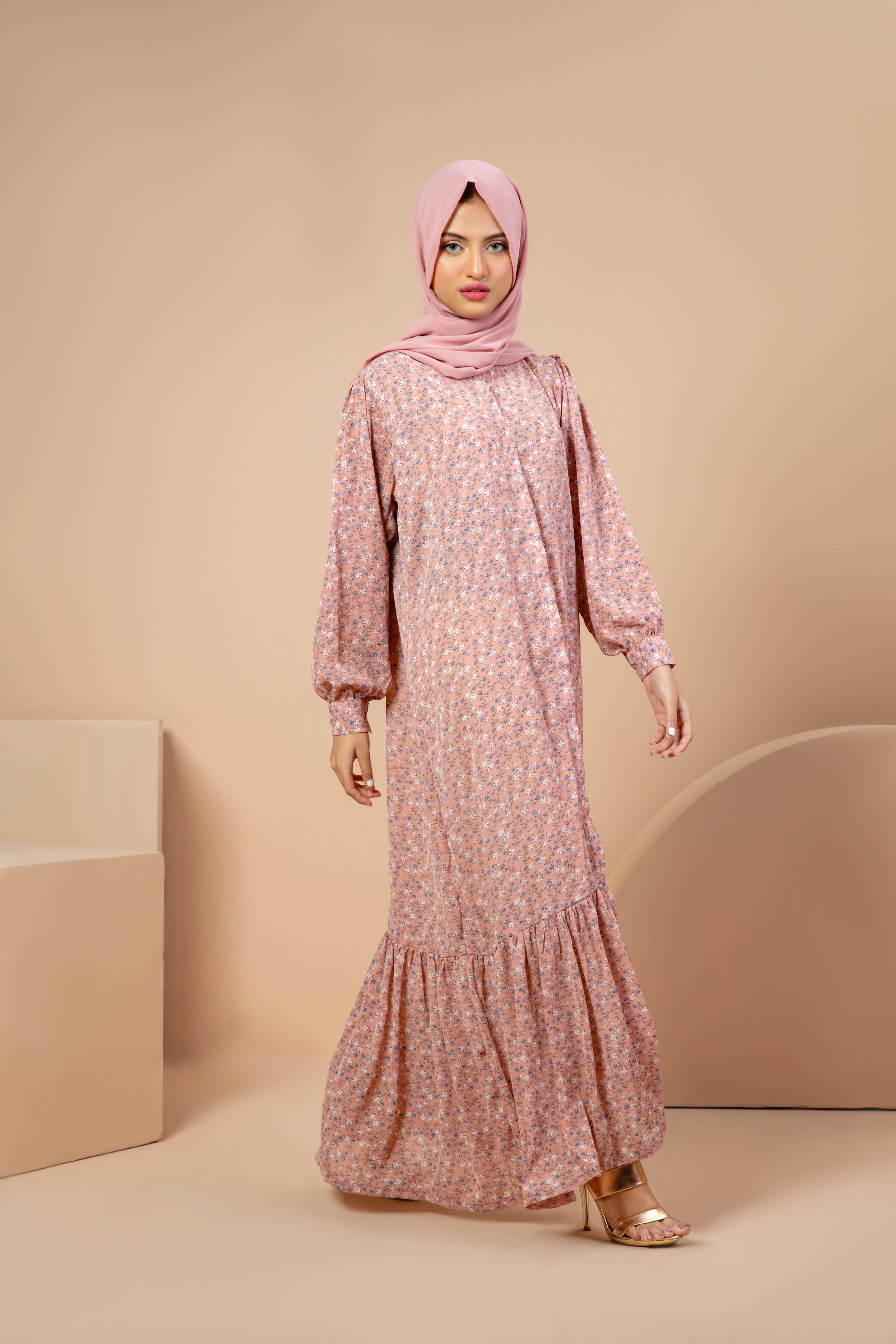 Blossom Floral Printed Dress